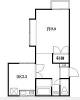 ハイツナカムラ第一の間取り