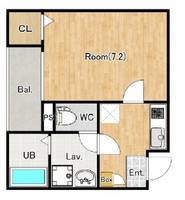 埼玉県さいたま市見沼区大字新堤(アパート)の賃貸物件の間取り