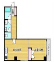 フローレンス弁天の間取り