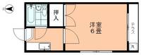 鷺宮コーポの間取り