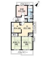 物件の間取り画像