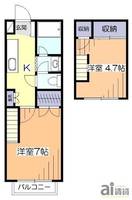 物件の間取り画像