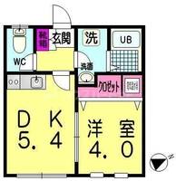 ブランシュール板橋の間取り