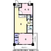 コロナハイツの間取り