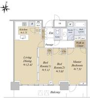 物件の間取り画像