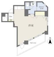 東京都板橋区大山町(マンション)の賃貸物件の間取り