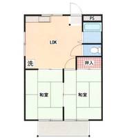 ハイツ琵琶の間取り