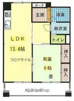 和歌山県和歌山市小松原6(マンション)の賃貸物件の間取り