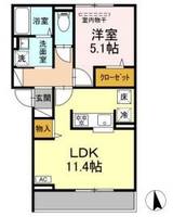 物件の間取り画像