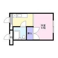 エジリリゾートA館の間取り