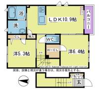 物件の間取り画像