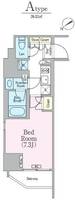 東京都台東区駒形2(マンション)の賃貸物件の間取り
