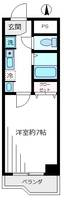 ライオンズマンション西中延の間取り