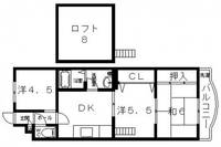 リフレKAWANISHの間取り