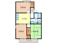 セジュールMONPAIの間取り