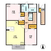 物件の間取り画像