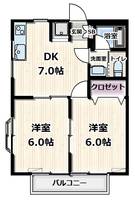 物件の間取り画像