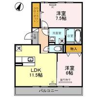 リビングタウン堀川町 A棟の間取り