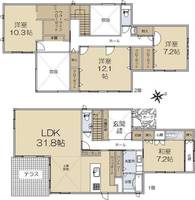 物件の間取り画像