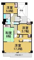 物件の間取り画像