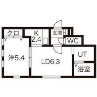 ブリリアントRの間取り