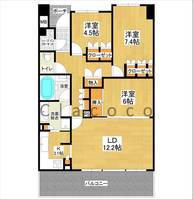 物件の間取り画像