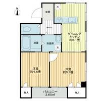 東京都杉並区桃井2(マンション)の賃貸物件の間取り
