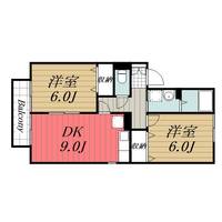 千葉県市原市岩崎1(アパート)の賃貸物件の間取り