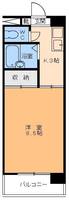 シティーハイツ湊町の間取り