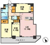東京都江戸川区南篠崎町2(マンション)の賃貸物件の間取り