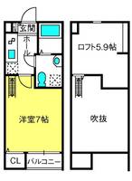 物件の間取り画像
