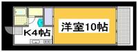 スカイコート牛田東の間取り