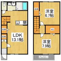 物件の間取り画像