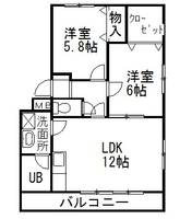 物件の間取り画像