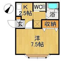 プロミネント弘前の間取り