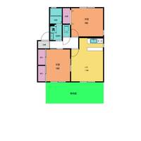 コンフォール吉川 Aの間取り