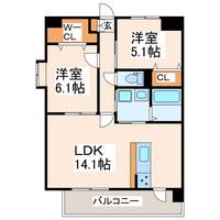 物件の間取り画像