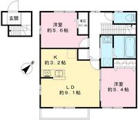 物件の間取り画像