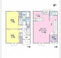 物件の間取り画像