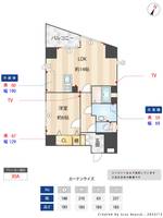 イーグル薬院参番館の間取り