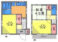 東京都大田区石川町2(一戸建)の賃貸物件の間取り