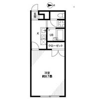 神奈川県相模原市緑区二本松1(アパート)の賃貸物件の間取り