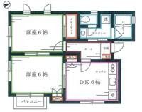 東京都中野区上高田2(アパート)の賃貸物件の間取り