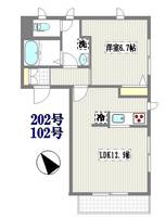 物件の間取り画像