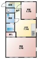 物件の間取り画像