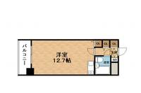 大阪府大阪市北区中津3(マンション)の賃貸物件の間取り