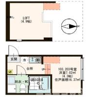 物件の間取り画像