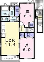 物件の間取り画像