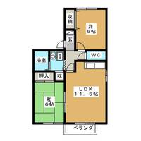 エル・プラド21 A棟の間取り