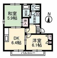 物件の間取り画像
